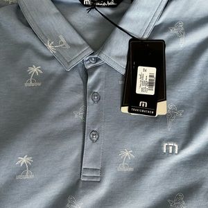 Brand new Travis Mathews golf shirt
